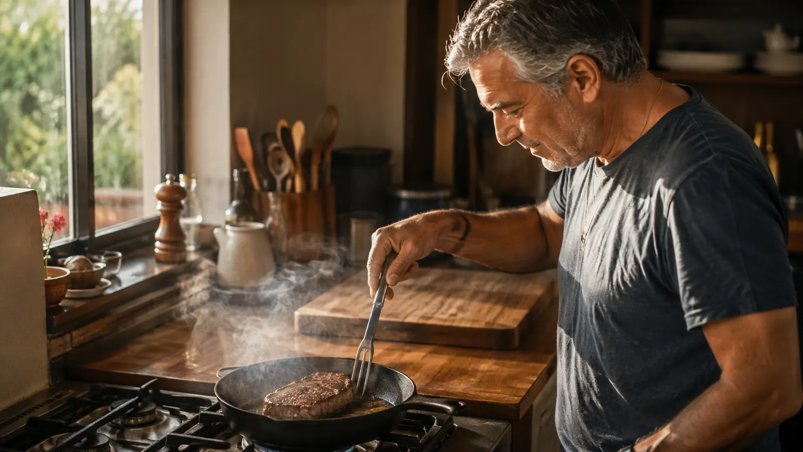The Steak That Taught Me to Trust a Cast Iron Skillet